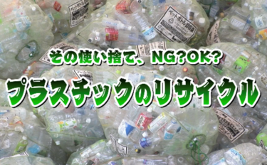 その使い捨て、NG?OK?プラスチックのリサイクル
